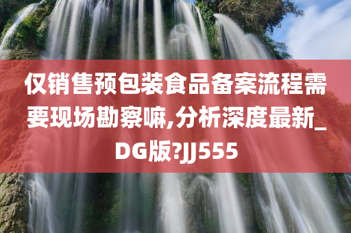 仅销售预包装食品备案流程需要现场勘察嘛,分析深度最新_DG版?JJ555