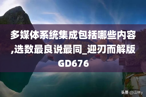 多媒体系统集成包括哪些内容,选数最良说最同_迎刃而解版GD676