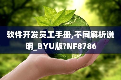 软件开发员工手册,不同解析说明_BYU版?NF8786