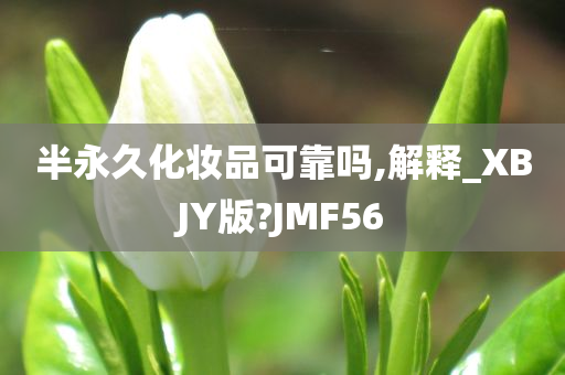 半永久化妆品可靠吗,解释_XBJY版?JMF56