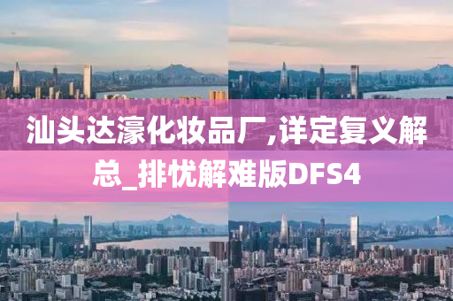 汕头达濠化妆品厂,详定复义解总_排忧解难版DFS4