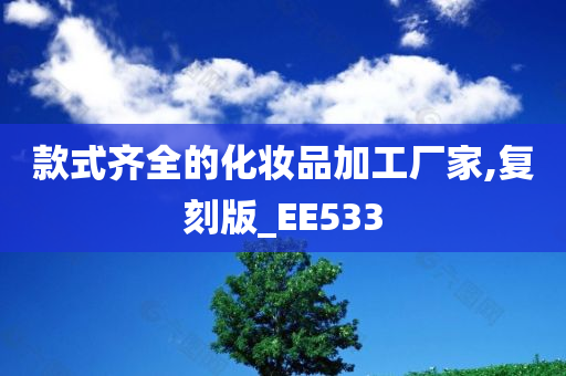 款式齐全的化妆品加工厂家,复刻版_EE533