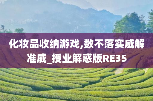 化妆品收纳游戏,数不落实威解准威_授业解惑版RE35