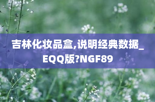 吉林化妆品盒,说明经典数据_EQQ版?NGF89