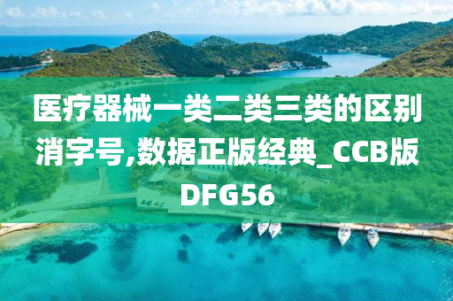 医疗器械一类二类三类的区别消字号,数据正版经典_CCB版DFG56