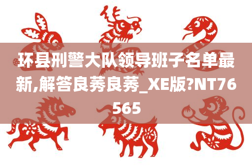 环县刑警大队领导班子名单最新,解答良莠良莠_XE版?NT76565