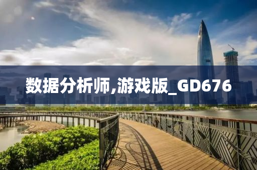 数据分析师,游戏版_GD676