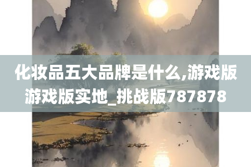 化妆品五大品牌是什么,游戏版游戏版实地_挑战版787878