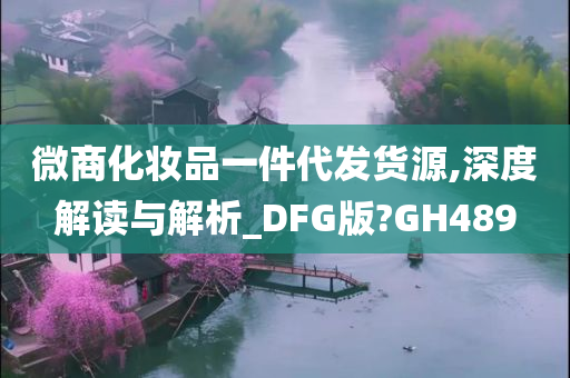 微商化妆品一件代发货源,深度解读与解析_DFG版?GH489