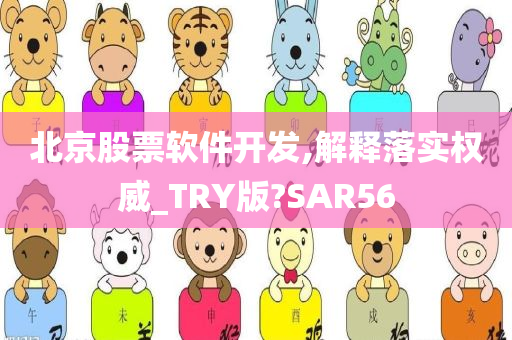 北京股票软件开发,解释落实权威_TRY版?SAR56