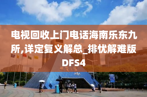 电视回收上门电话海南乐东九所,详定复义解总_排忧解难版DFS4