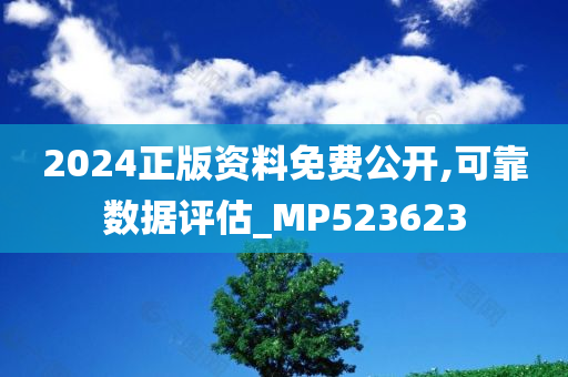 2024正版资料免费公开,可靠数据评估_MP523623