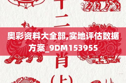 奥彩资料大全部,实地评估数据方案_9DM153955