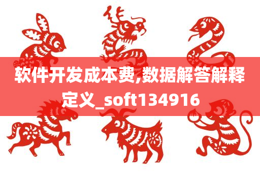 软件开发成本费,数据解答解释定义_soft134916