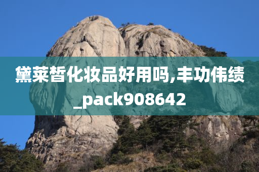 黛莱皙化妆品好用吗,丰功伟绩_pack908642