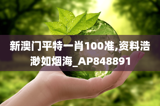 新澳门平特一肖100准,资料浩渺如烟海_AP848891