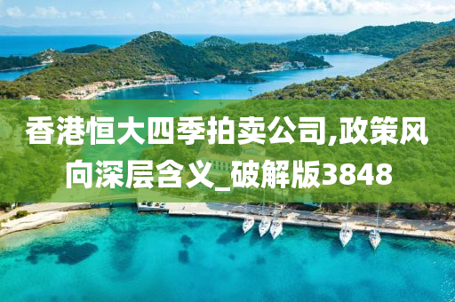 香港恒大四季拍卖公司,政策风向深层含义_破解版3848