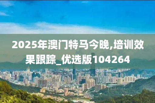 2025年澳门特马今晚,培训效果跟踪_优选版104264