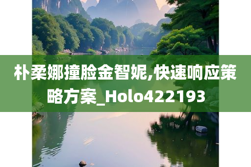 朴柔娜撞脸金智妮,快速响应策略方案_Holo422193