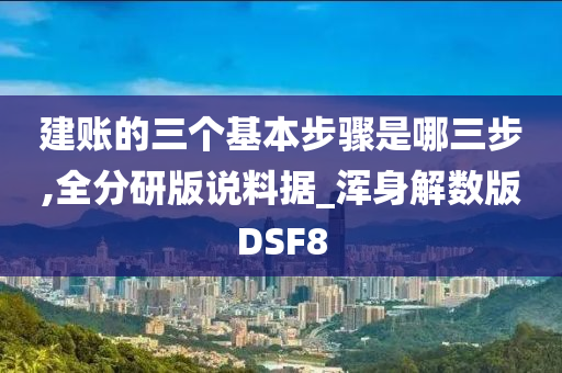 建账的三个基本步骤是哪三步,全分研版说料据_浑身解数版DSF8