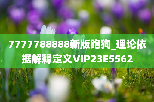 7777788888新版跑狗_理论依据解释定义VIP23E5562