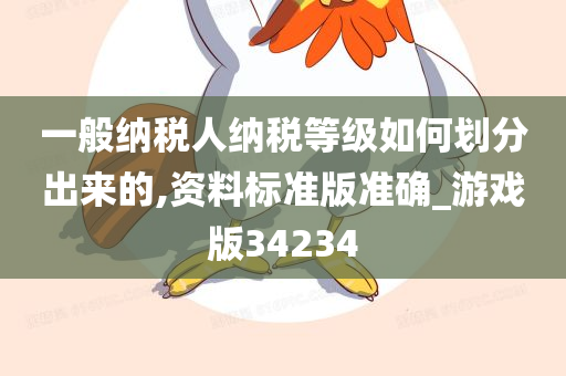 一般纳税人纳税等级如何划分出来的,资料标准版准确_游戏版34234